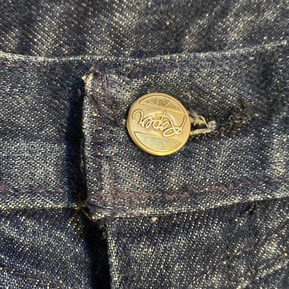 Vintage Roper High Waisted Dark Wash 100% Cotton Western Jeans-Sz 11-Inseam 37 - Picture 3 of 14